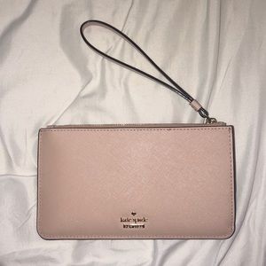 Kate Spade blush/nude wristlet